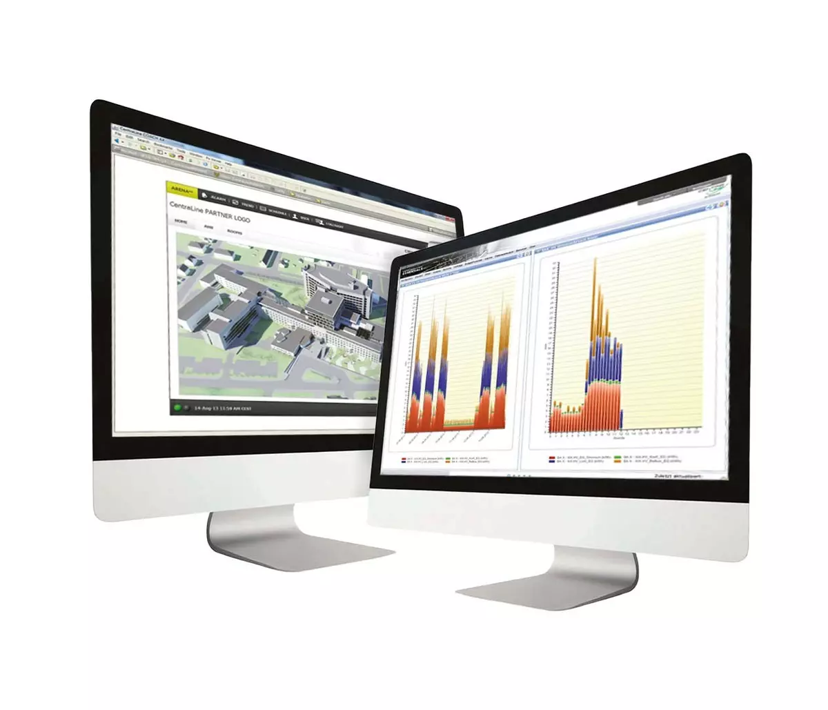 Energie-Monitoring eines Gebäudes