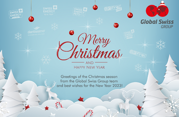 Frohe Weihnachten und ein glückliches neues Jahr