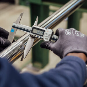 Inspected titanium bars
