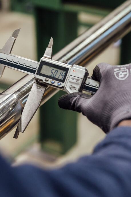 Quality assurance: testing of titanium bars
