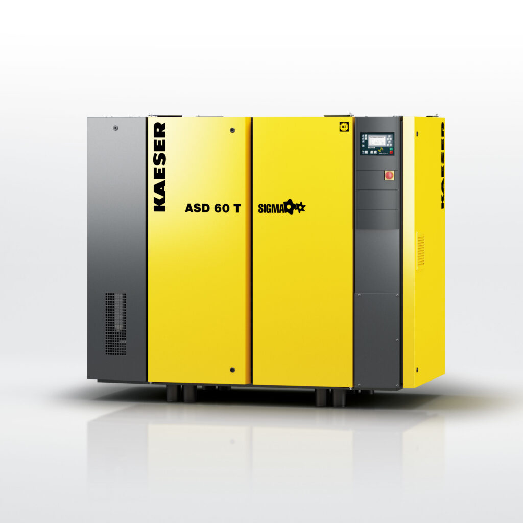 Kaeser Schraubenkompressor ASD 60 T mit Kältetrockner