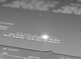 Lasergravierte Metalltafeln