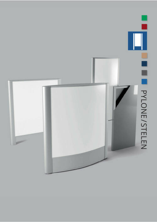 Pylon mit LED-Innenbeleuchtung