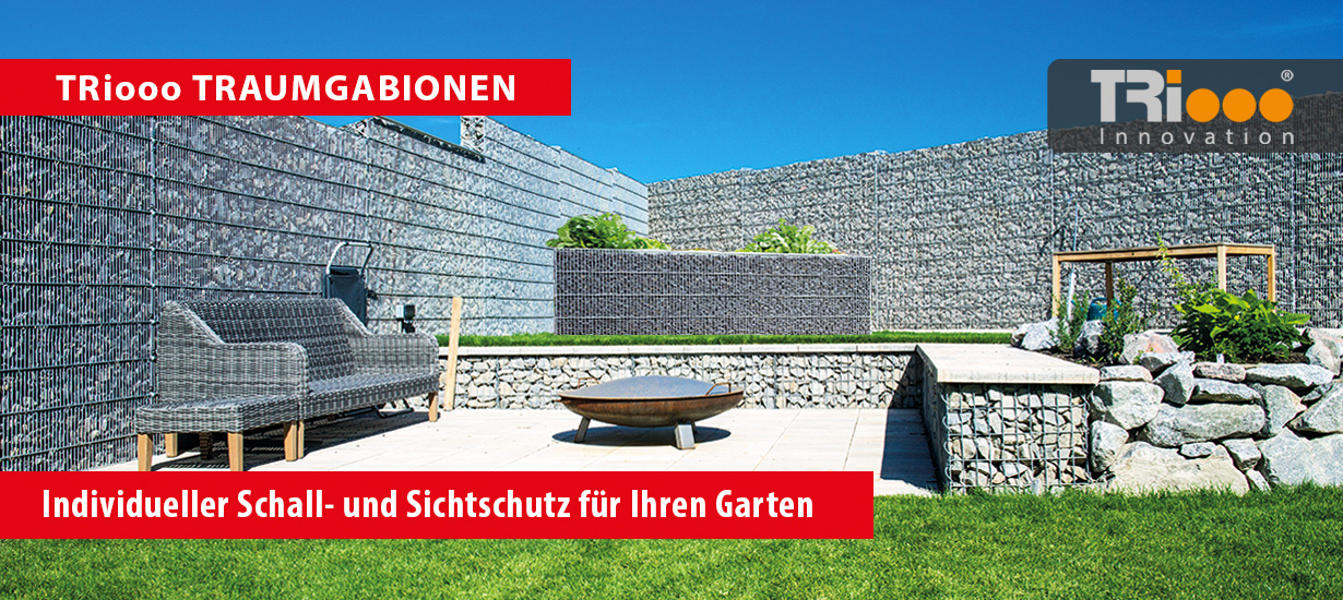 Gabionenkorb 15 cm, feuerverzinkt oder pulverbeschichtet