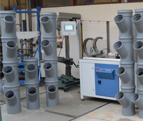 Abwasser-Fittings aus PVC-U, PE und PP