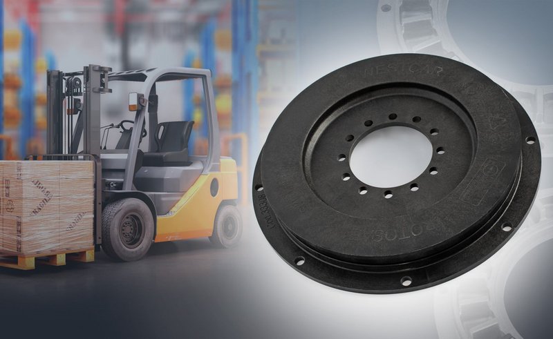 Clutch disc made of high-performance polyamide – replaces metal