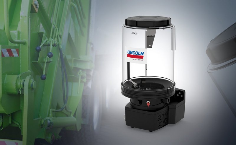 Lubricant container in Grilamid TR90 and Grivory GV-5H