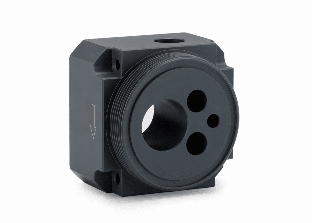 Beispielbauteil aus PVC