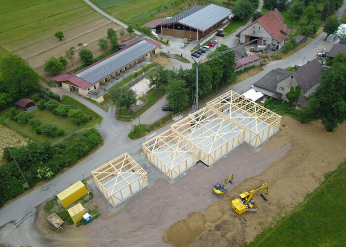 Holzbau-Projekt