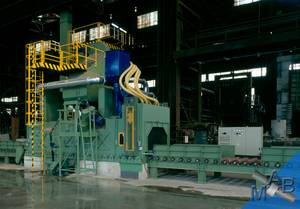 Walzarbeiten auf hydraulischer Biegemaschine