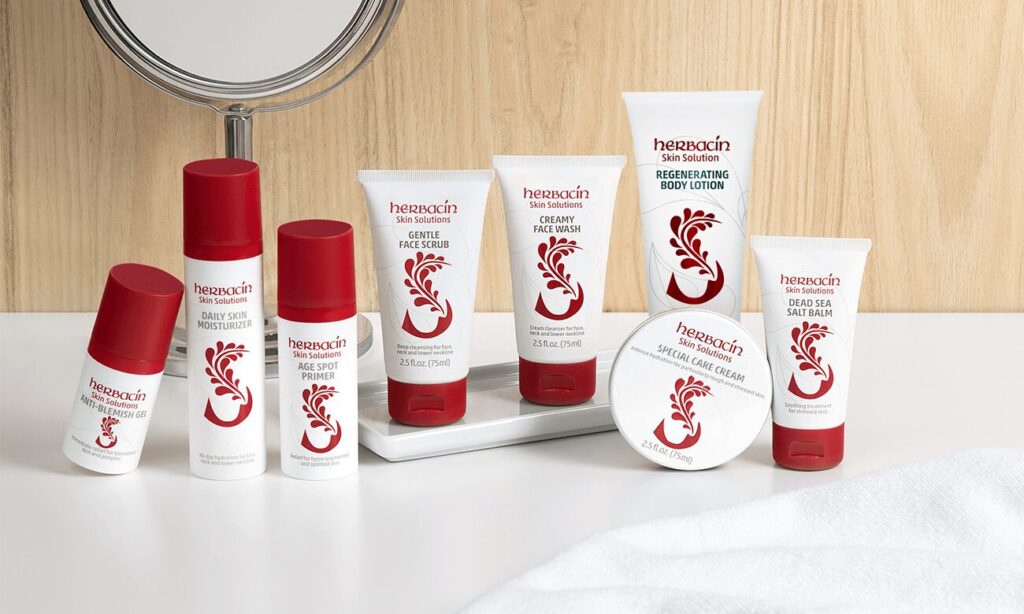 Herbacin Skin Solutions Produktserie