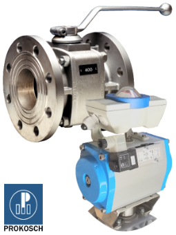 Flanged ball valve model 400