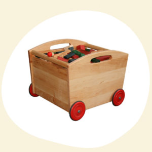 Spielzeug aus Schwarzerle