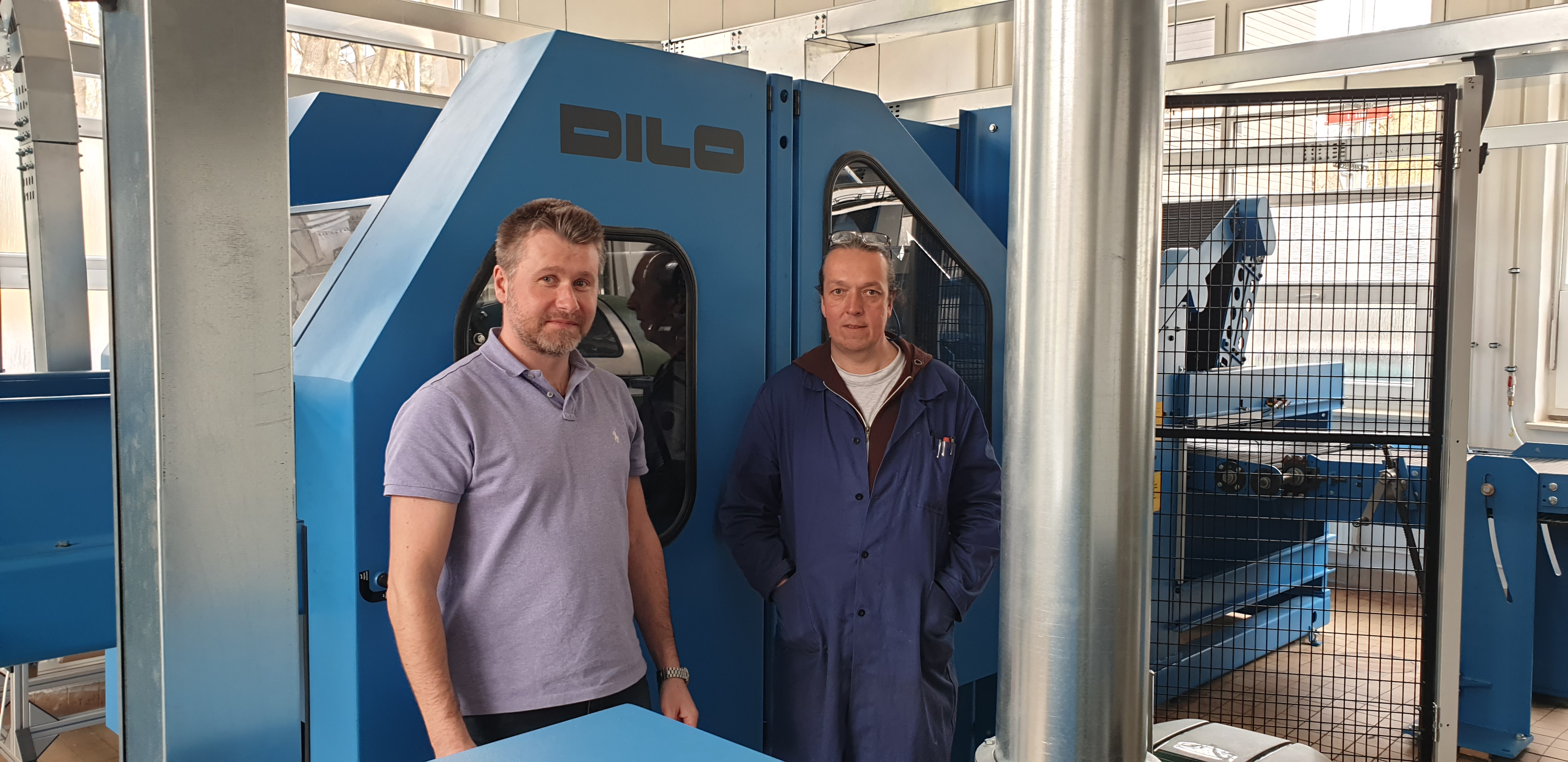 Labor-Nadelvliesanlage an der TU Liberec