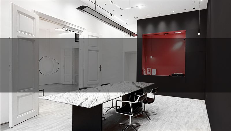 Lighting Solutions im Showroom