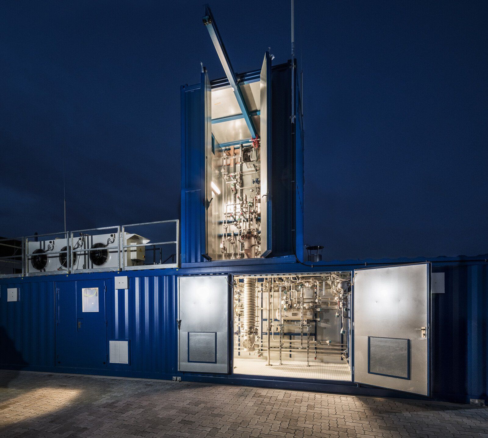 Demo-SNG Containeranlage