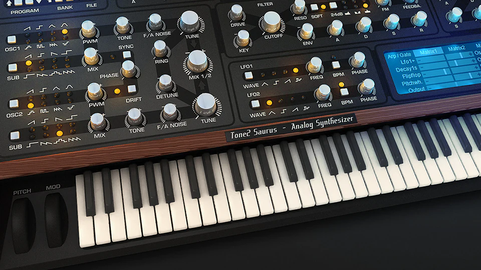 Saurus Synthesizer