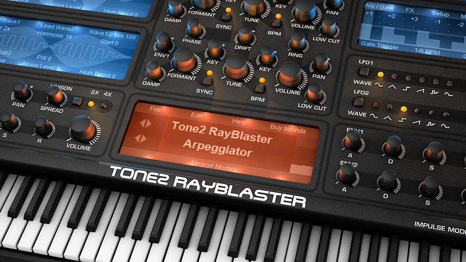 RayBlaster Synthesizer