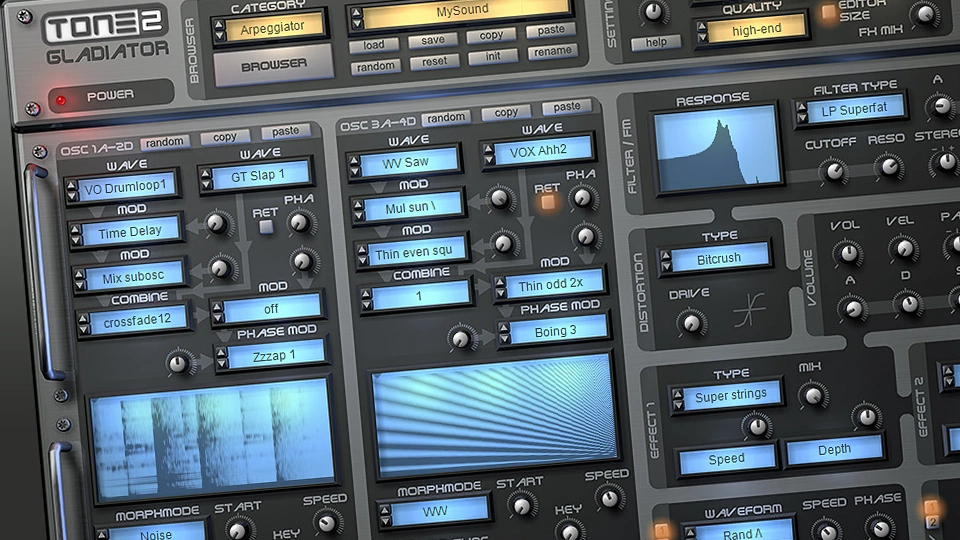 Gladiator Synthesizer