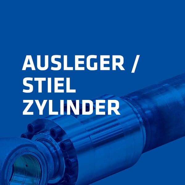 Stiel- und Auslegerzylinder