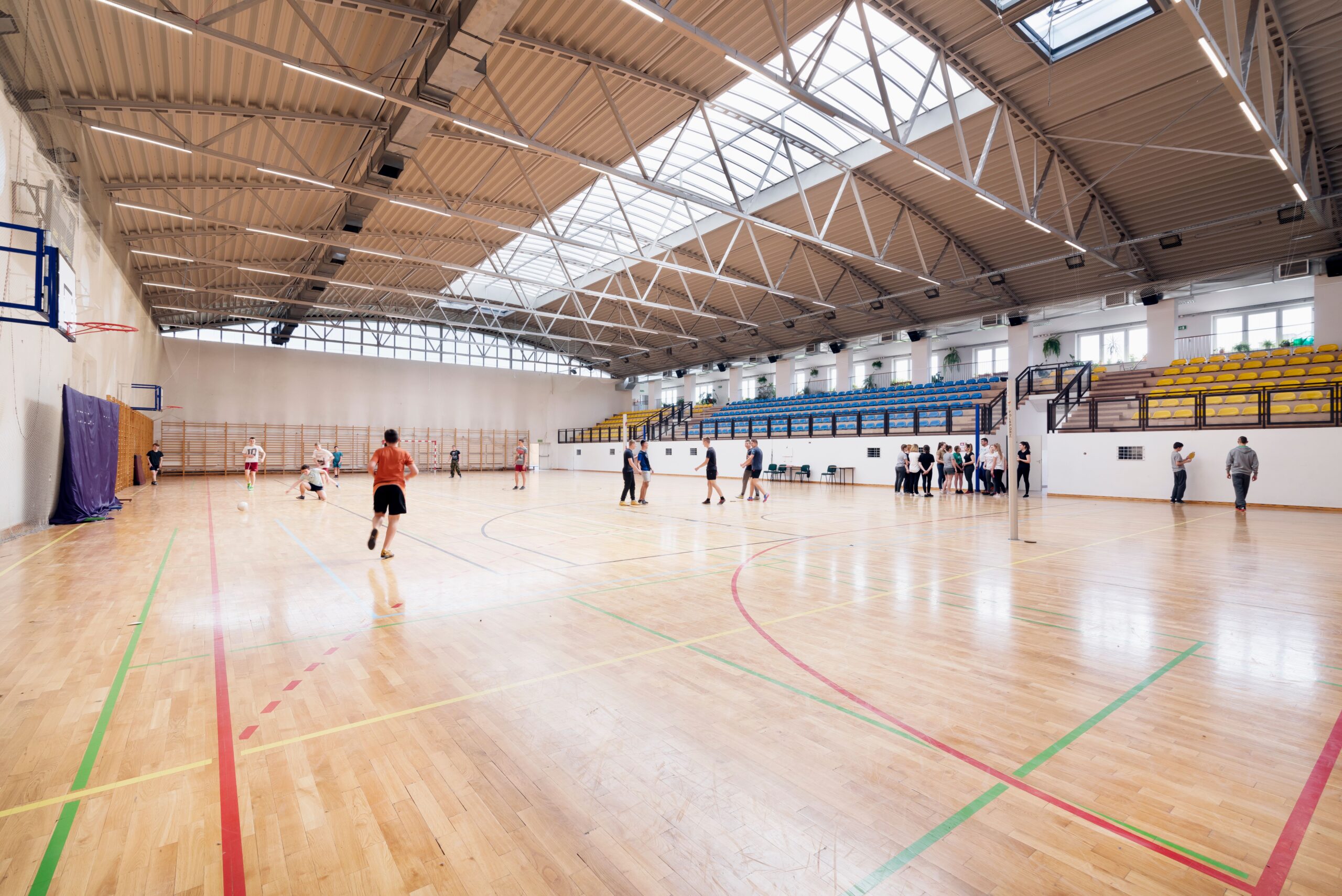 Lüftung für Sportzentrum, Fitness, Wellness