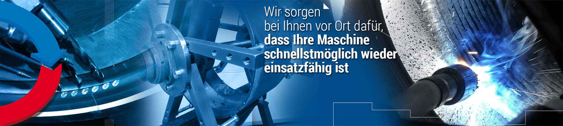 Mobile Fräsbearbeitung vor Ort