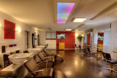 Arbeitsplatz im Salon