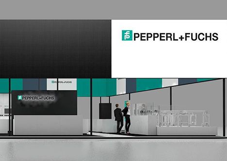 Messestand Pepperl+Fuchs/ECOM