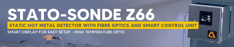 Stato-Sonde Z66 – Heißmetalldetektor mit Glasfaseroptik
