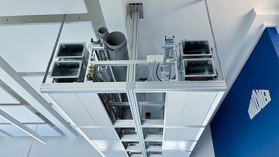 Lab Service Unit (vormontierte Mediendecke)