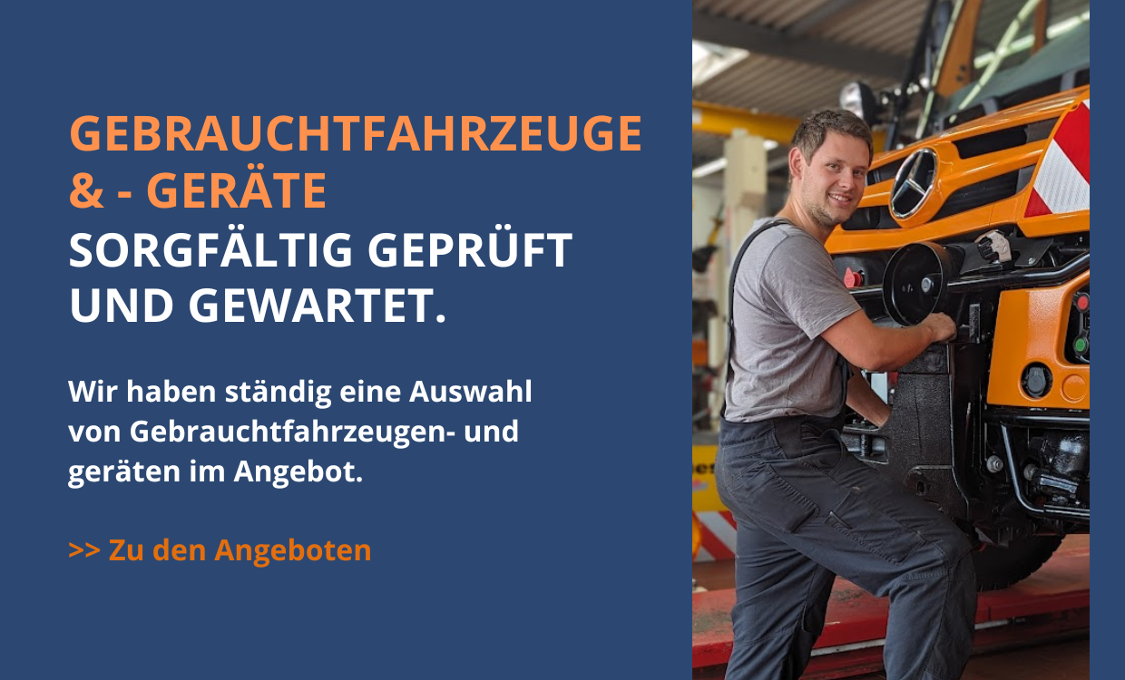 Gebrauchtfahrzeuge und -geräte