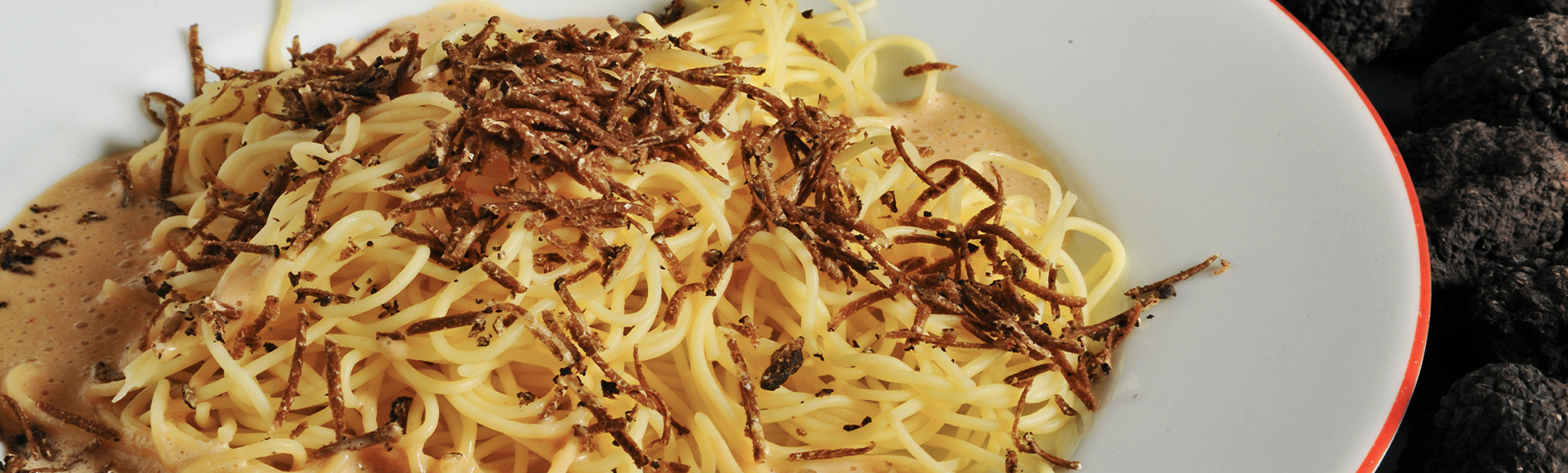 Trüffelsauce zu Pasta