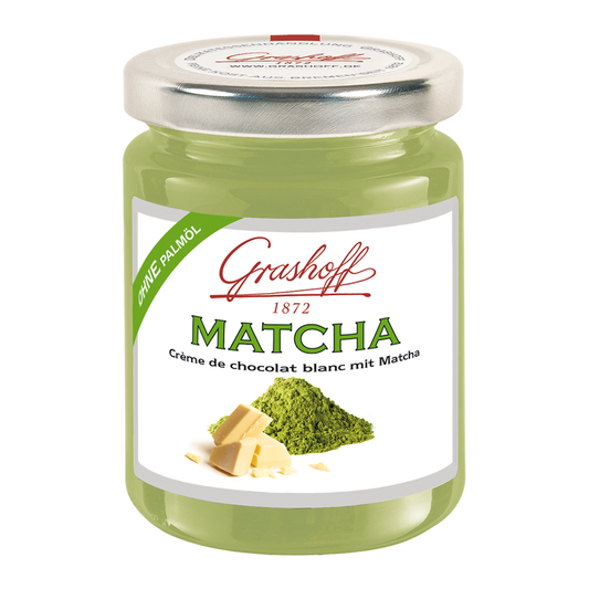 Weiße Chocolat mit Matcha