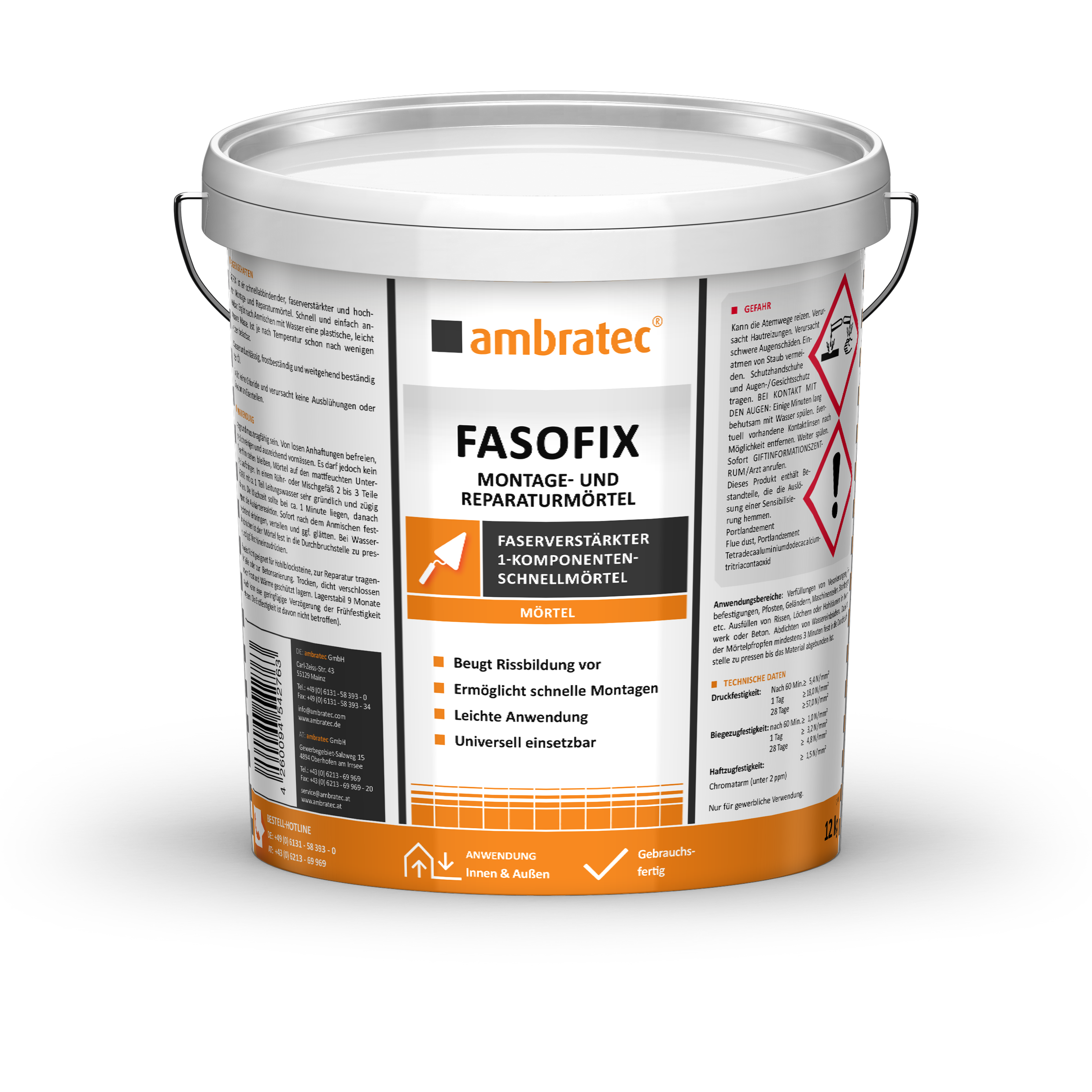 FASOFIX Montage- und Reparaturmörtel