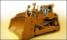 Baumaschinen (Bagger, Radlader, Planierraupen)