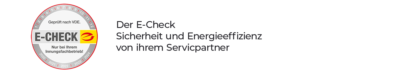 E-Check und DGUV-V3-Prüfung