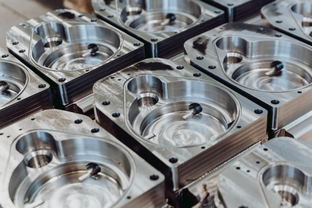 Gefertigtes Metallbauteil