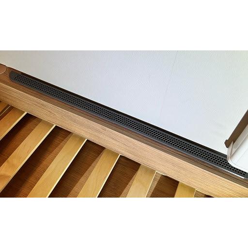 Abdeckung Schlafbereich (Öffnungen an der Wand)