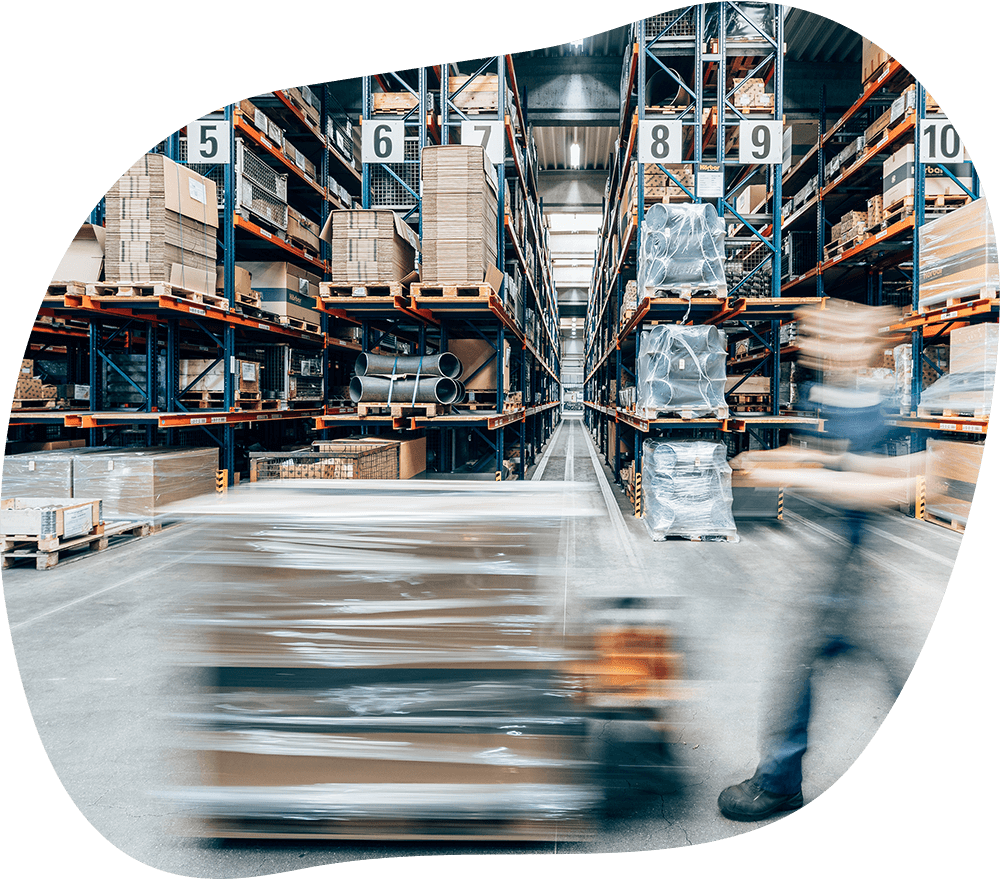 Logistikservice im Hochregallager Kirchlengern
