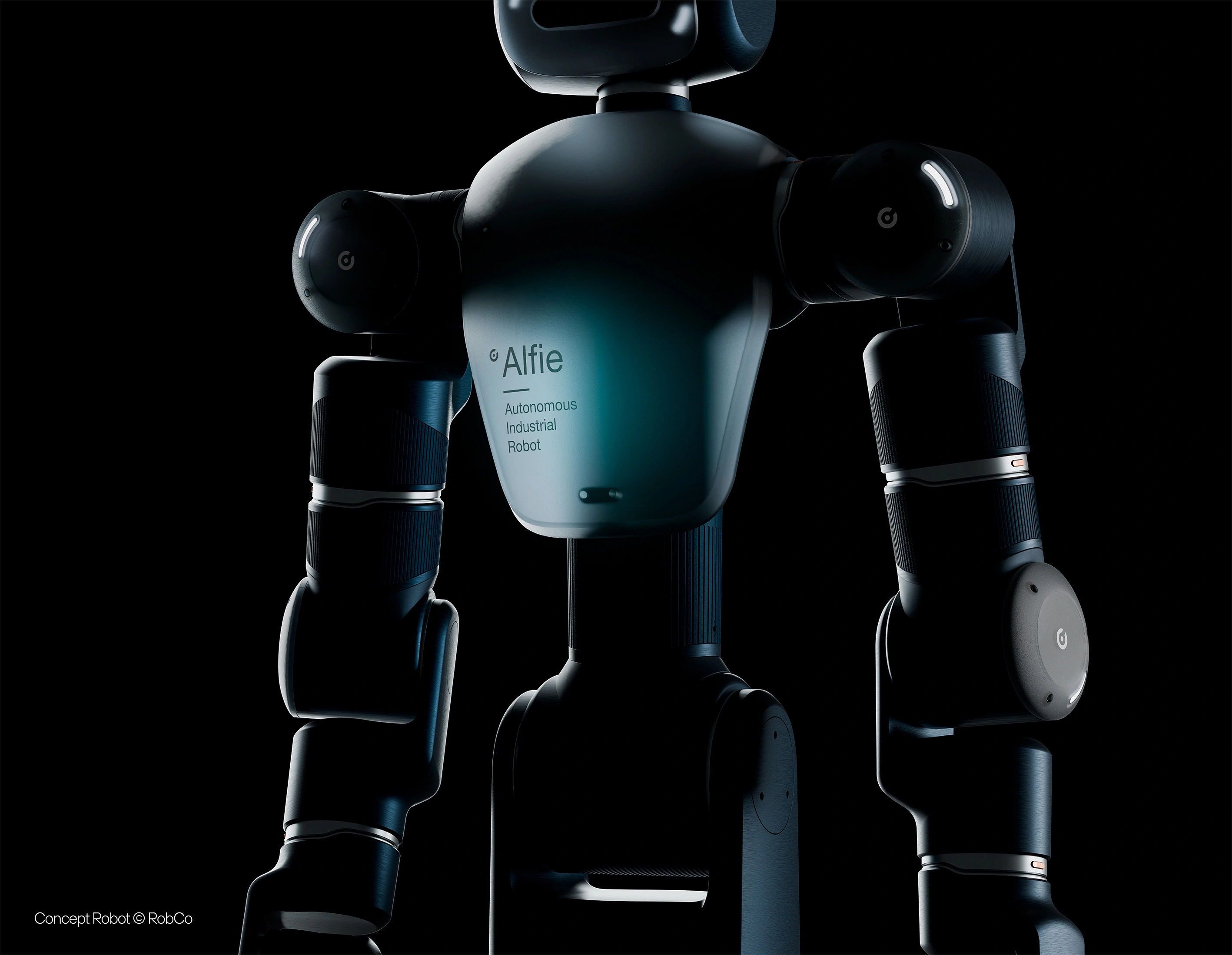Alfie – autonomous two-handed industrial robot