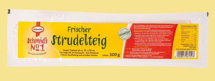Frischer Strudelteig