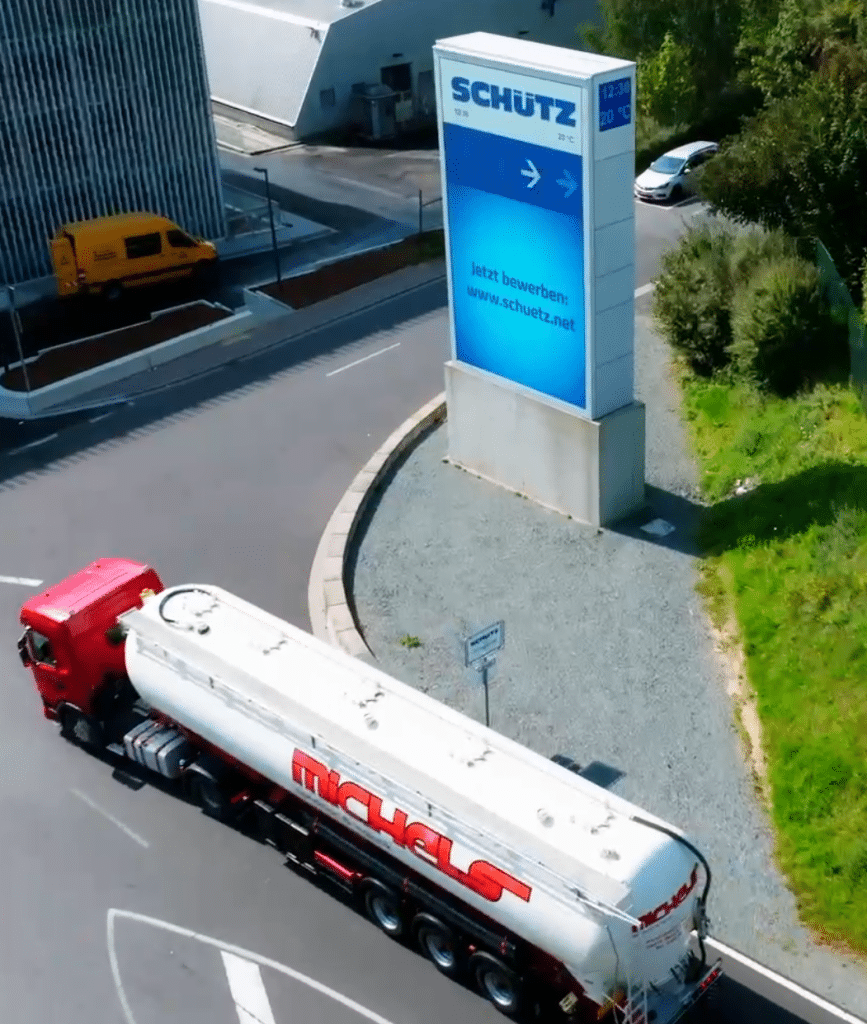 Dynamisches Wegeleitsystem XXL Schütz