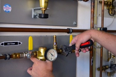 Service & Wartung einer medizinischen Gasanlage
