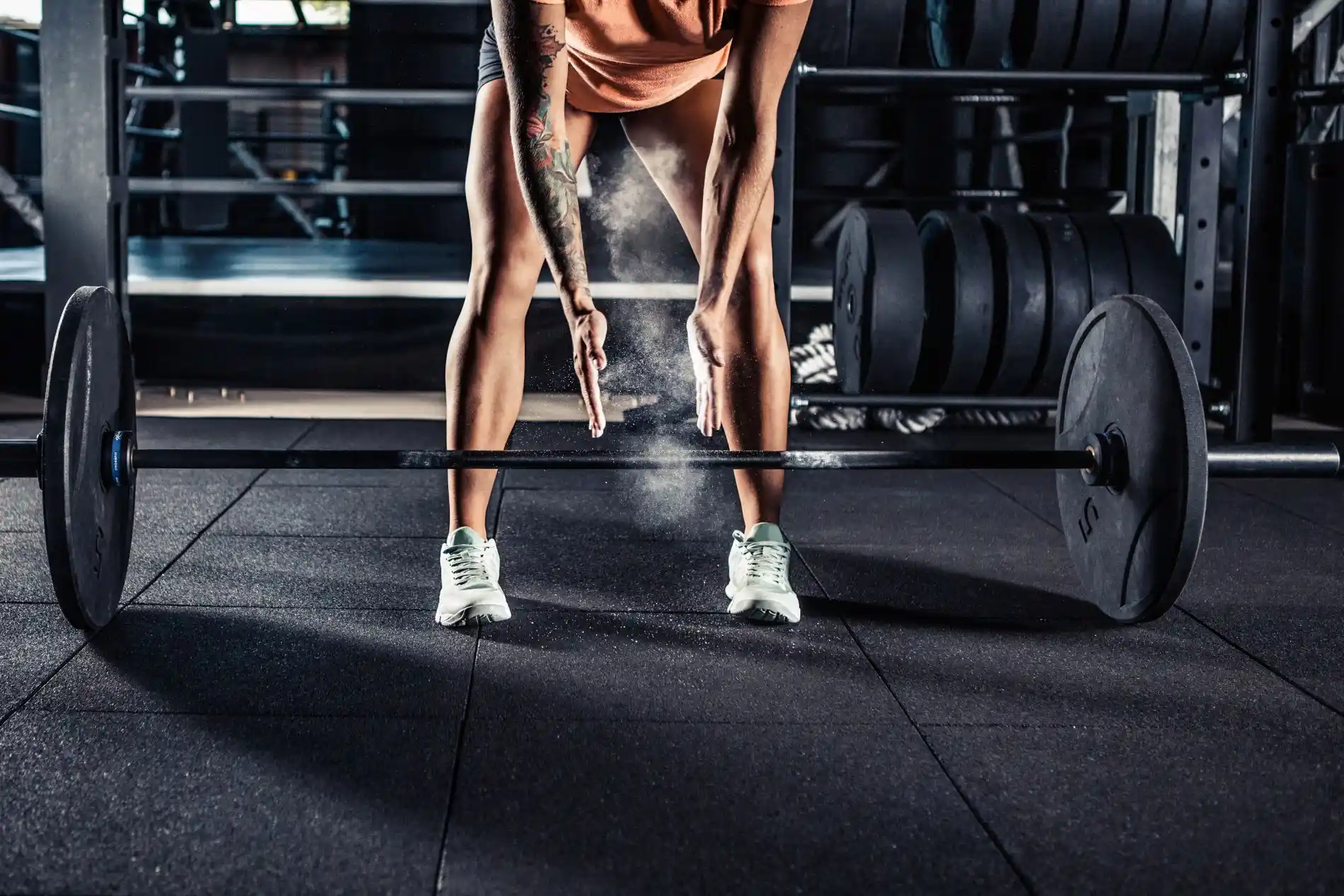 Gummibodenbelag für Fitnessstudios