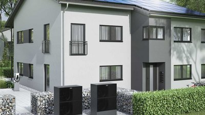 Wärmepumpenkaskade Mehrfamilienhaus