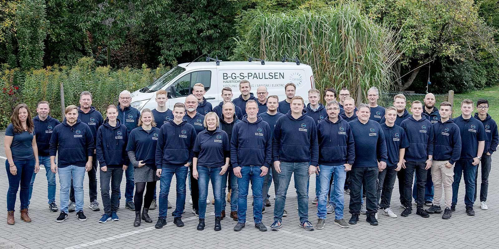Das Team von B-G-S-Paulsen
