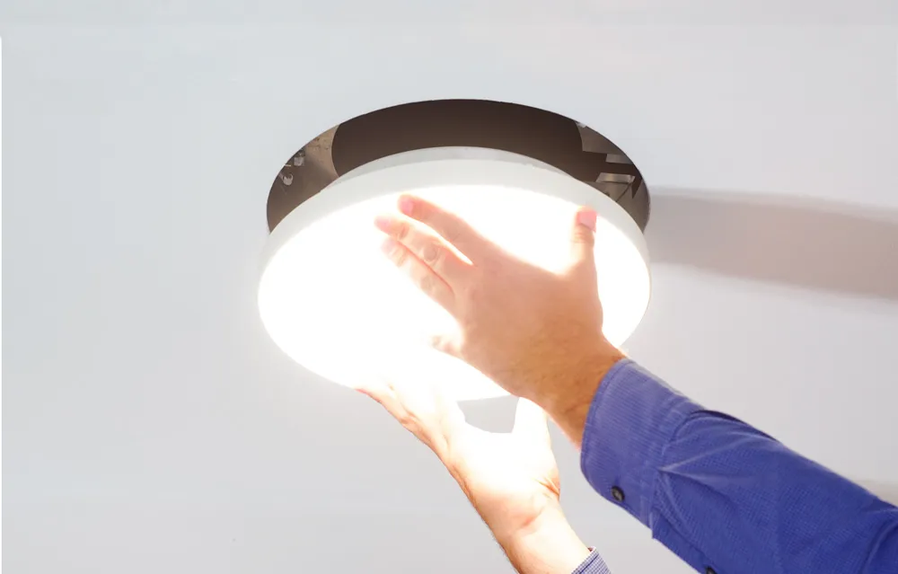 Runde LED-Einbauleuchte
