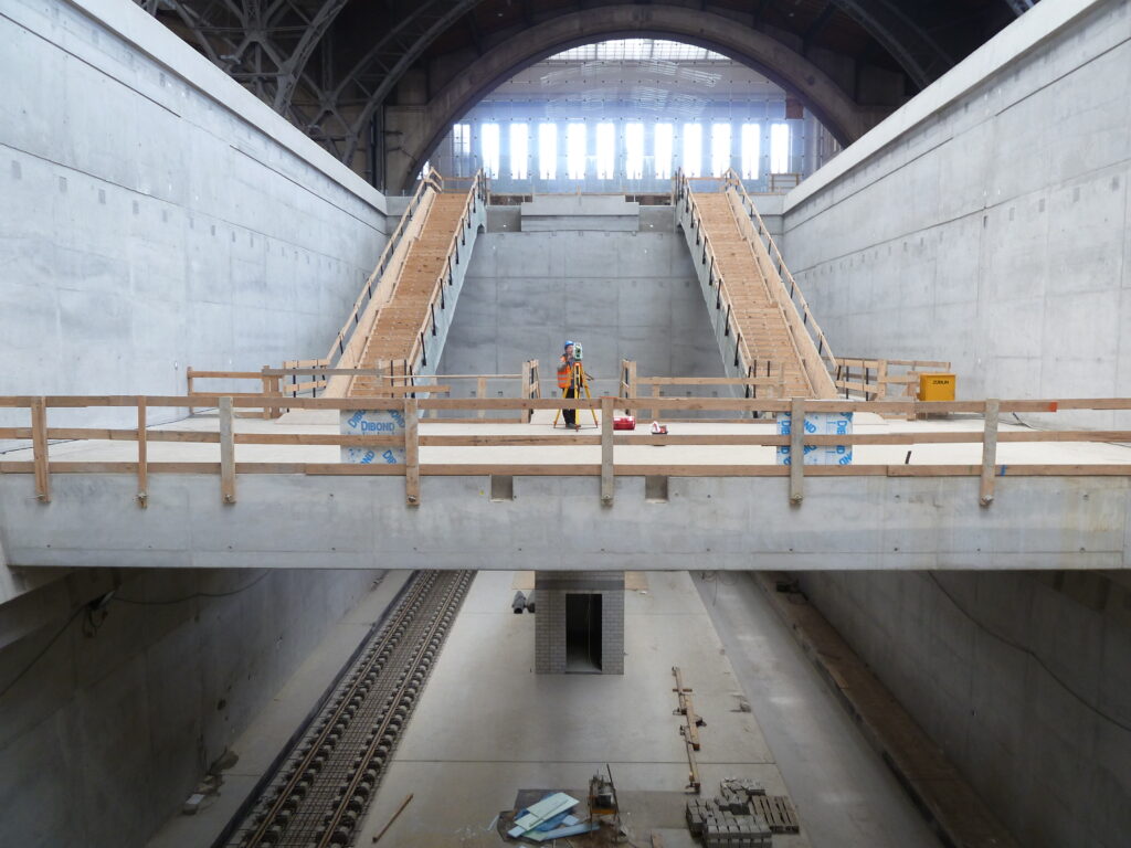Bauvermessung im Projektverlauf