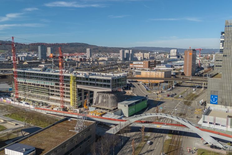 Areal ewz Herdern Zürich