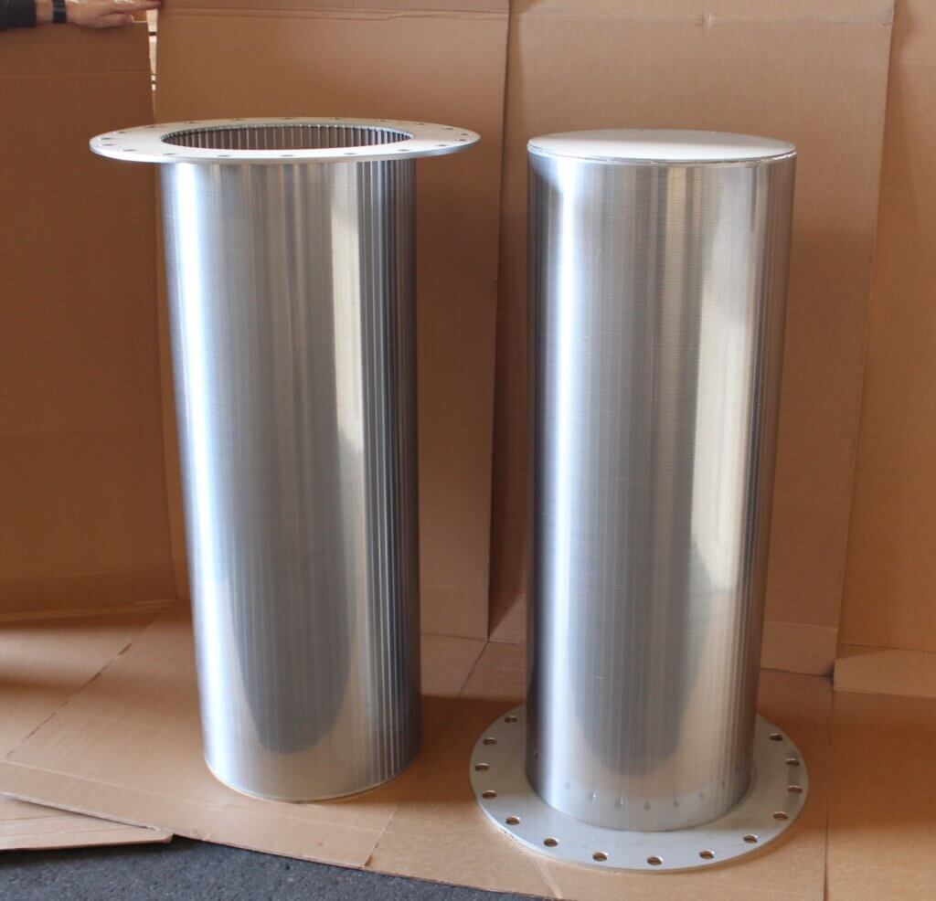 Spaltrohrfilter für Kläranlage